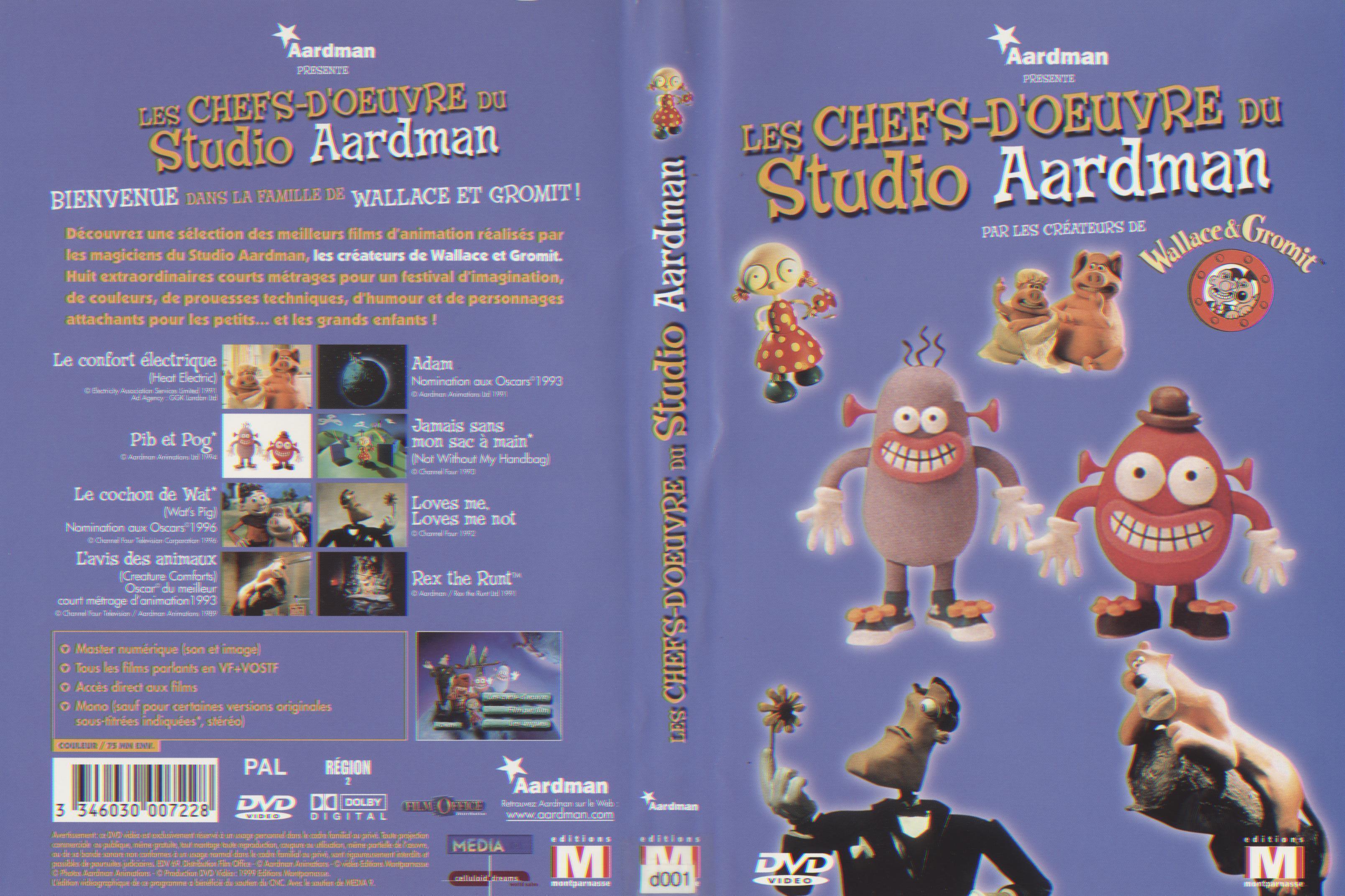 Les Chefs D'oeuvre Du Studio Aardman